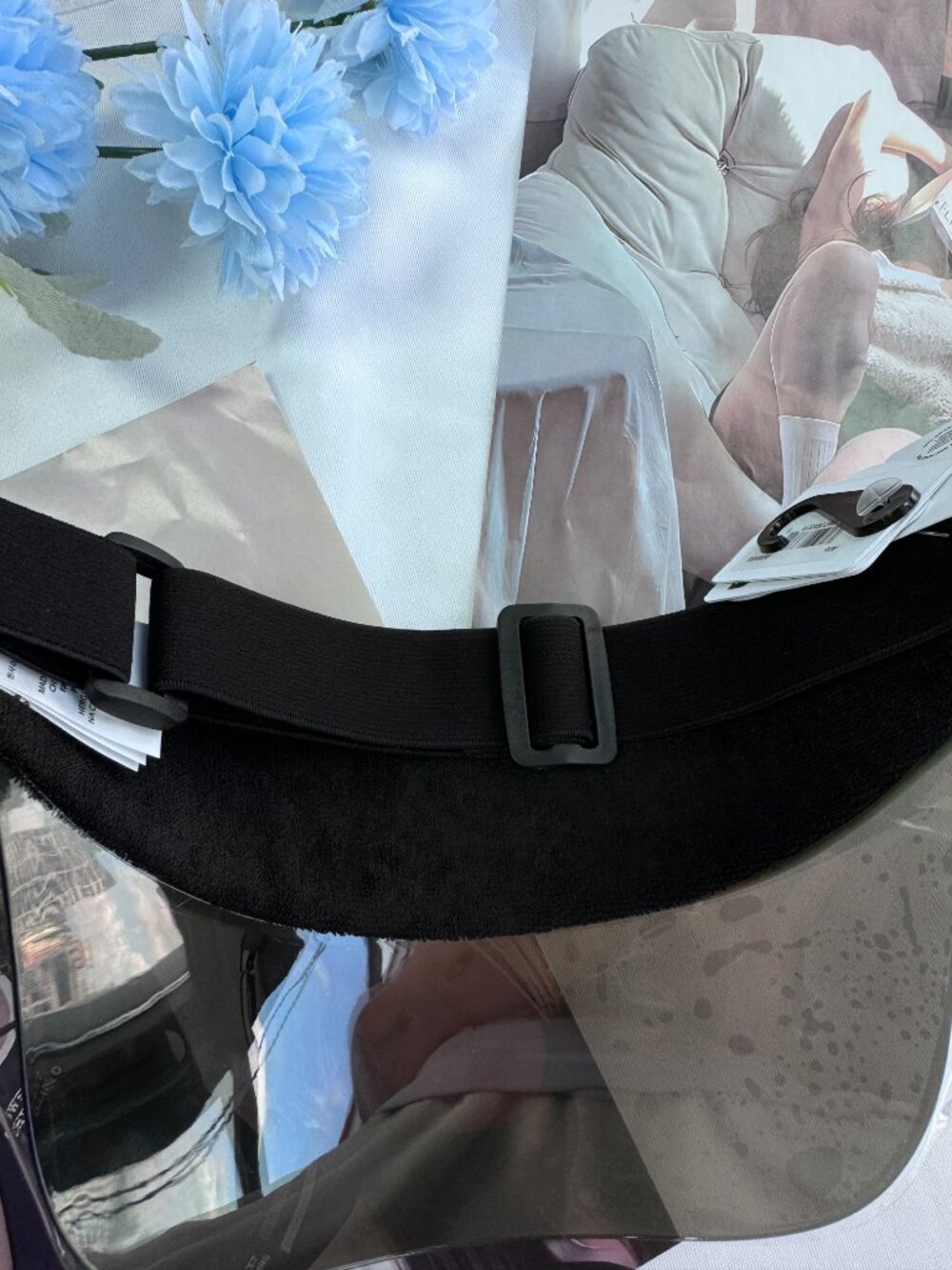 NWT 💚 Alo Yoga Spearmint Airlift Solar Visor Tennis Golf Sun Cap UV Protection - Picture 8 of 8